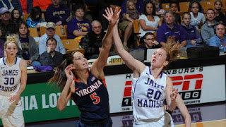 WNIT: Burkholder’s bombs lift JMU past UVa. and into semifinals