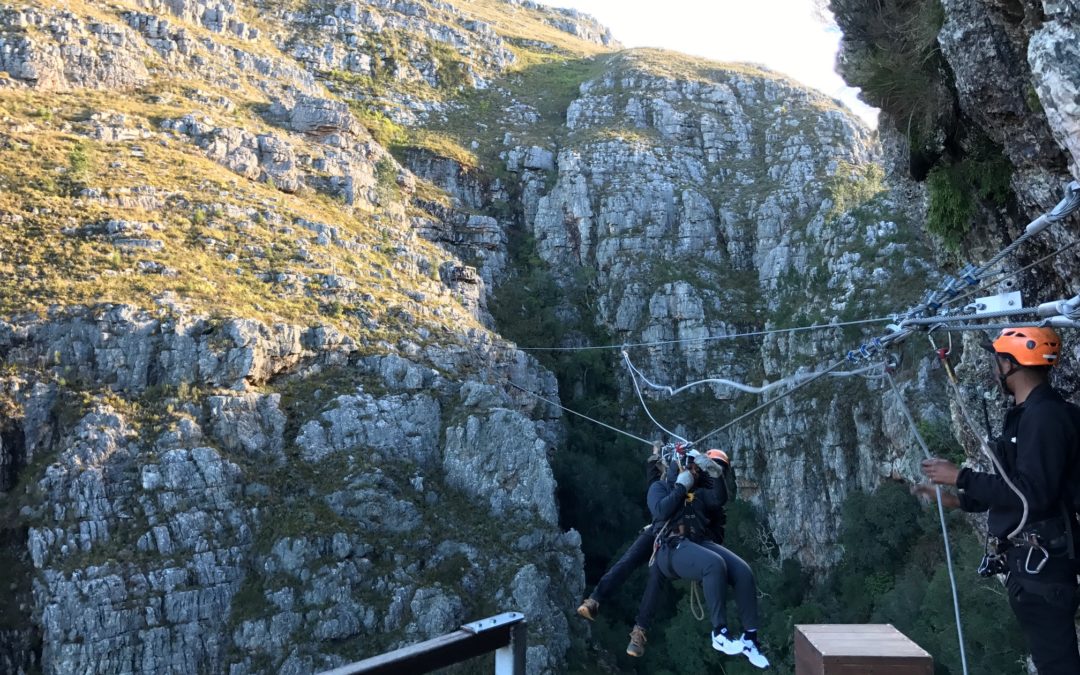 Postcard from VCU: Zip lining in South Africa with the Rams