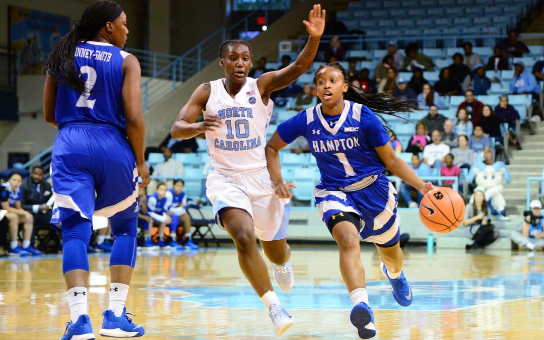 Yes, they did! Hampton stuns North Carolina to open the season