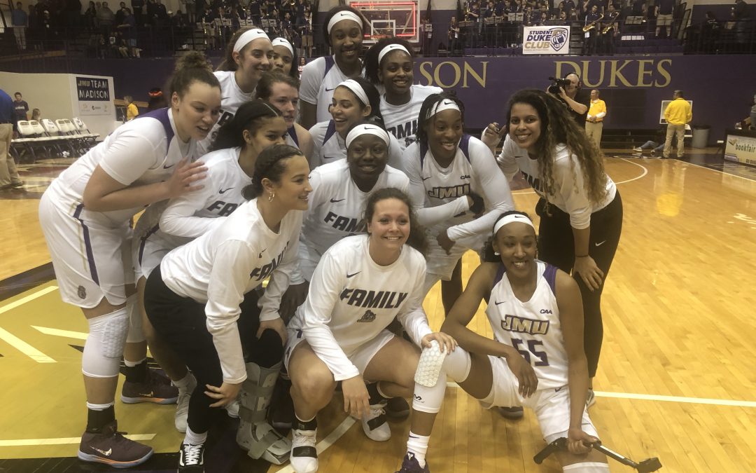 A homecoming for Kenny, a moment for Sean, a celebration for JMU, a win for WBB